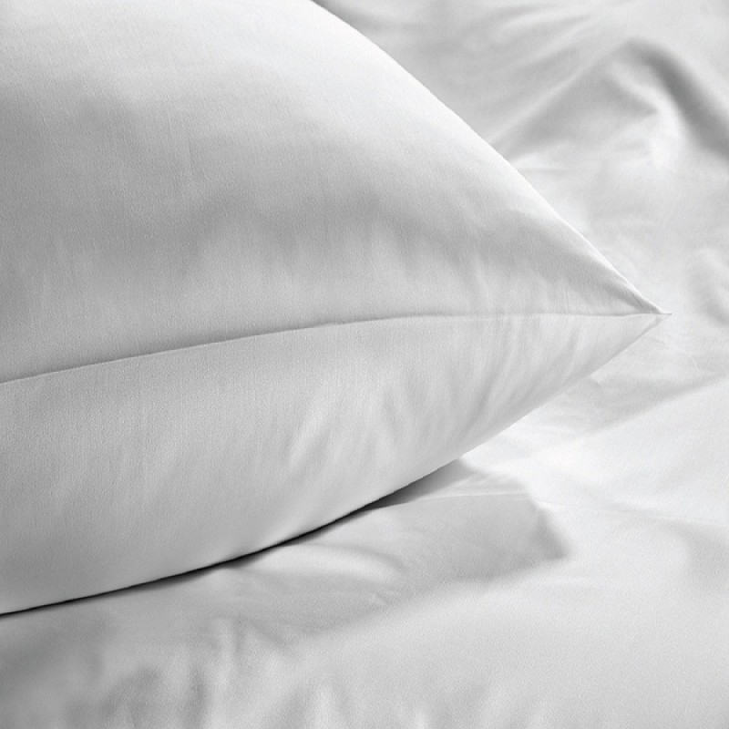 MB 110 Tel Pamuk Saten Beyaz Otel Yastık Kılıfı